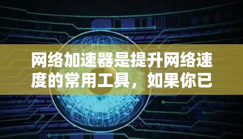 网络加速器是提升网络速度的常用工具,如果你已经尝试过一些加速器但满意程度不够,或者你对性能、价格、兼容性等要求不同,以下是一些推荐,帮助你找到最适合你的网络加速器