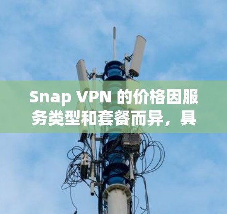 Snap VPN 的价格因服务类型和套餐而异，具体价格取决于您选择的SNAP VPN套餐。以下是一些常见的SNAP VPN套餐及其价格范围