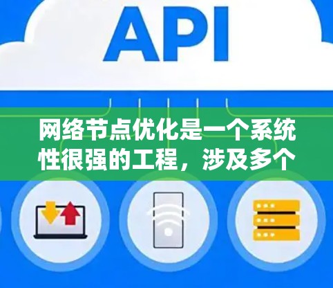 网络节点优化是一个系统性很强的工程,涉及多个技术领域和管理知识。为了有效地进行网络节点优化,您可以按照以下步骤进行 网络节点优化是一个系统性很强的工程,涉及多个技术领域和管理知识。为了有效地进行网络节点优化,您可以按照以下步骤进行