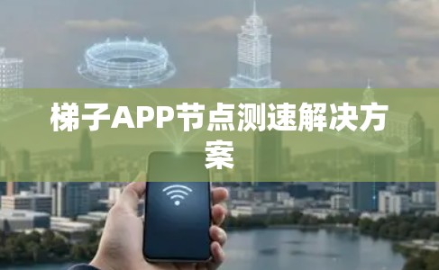 梯子APP节点测速解决方案 梯子APP节点测速解决方案