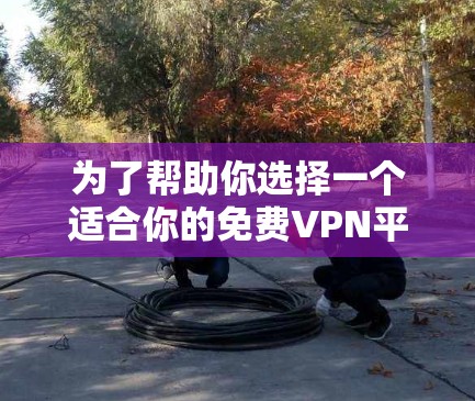 为了帮助你选择一个适合你的免费VPN平台,以下是详细的分析和建议 为了帮助你选择一个适合你的免费VPN平台,以下是详细的分析和建议