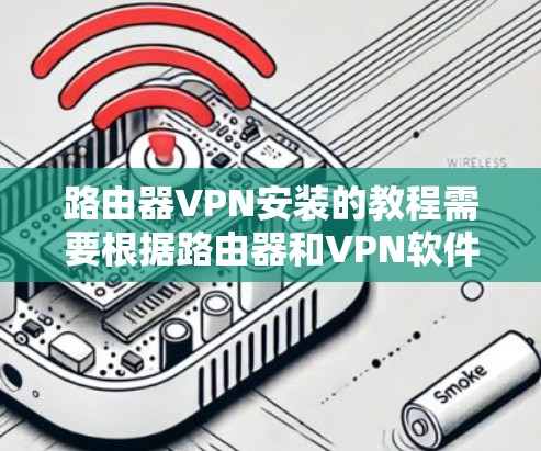 路由器VPN安装的教程需要根据路由器和VPN软件的具体配置进行调整。以下是一般步骤，适用于大多数路由器和主流VPN软件（如VLC、VPN管理器等）