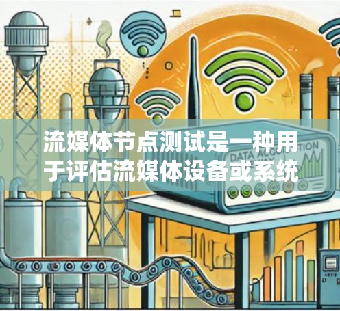 流媒体节点测试是一种用于评估流媒体设备或系统在特定节点上的性能和稳定性的方法。它通常包括以下步骤 流媒体节点测试是一种用于评估流媒体设备或系统在特定节点上的性能和稳定性的方法。它通常包括以下步骤