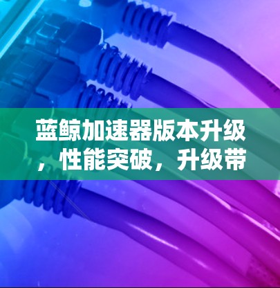 蓝鲸加速器版本升级,性能突破,升级带来大变化 蓝鲸加速器版本升级,性能突破,升级带来大变化