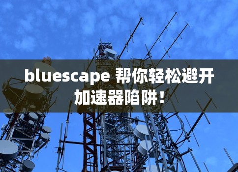 bluescape 帮你轻松避开加速器陷阱! bluescape 帮你轻松避开加速器陷阱!