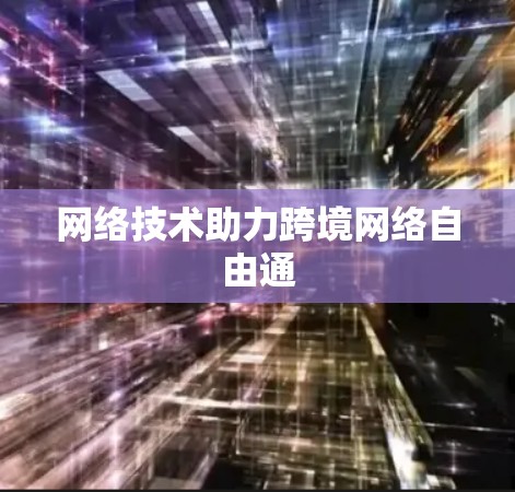 网络技术助力跨境网络自由通