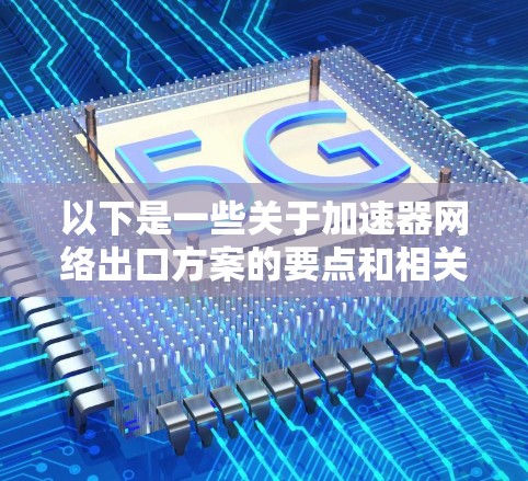 以下是一些关于加速器网络出口方案的要点和相关信息